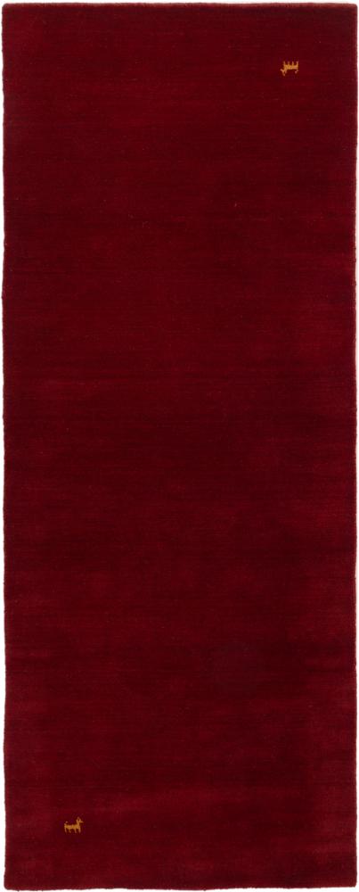 Indiai szőnyeg Loom Gabbeh Red 301x79 301x79, Perzsa szőnyeg Loom kézzel csomózott