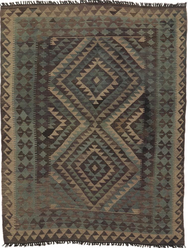 Tapete afegão Kilim Afegão Heritage 201x154 201x154, Tapete persa Tecido à mão