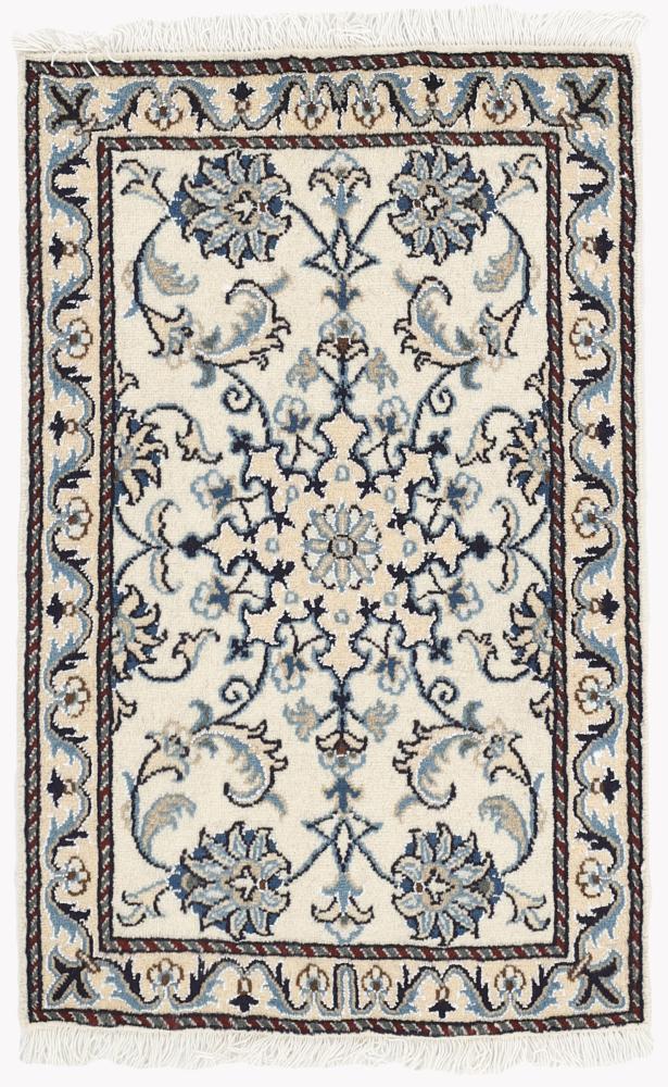 Tapis persan Naïn 90x57 90x57, Tapis persan Noué à la main