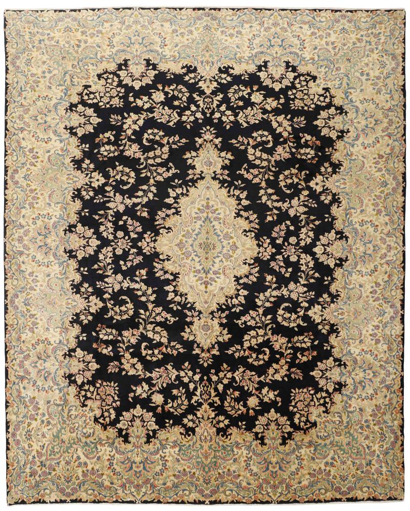 Perserteppich Kerman 376x305 376x305, Perserteppich Handgeknüpft