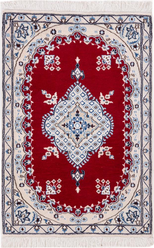 Alfombra persa Nain 9La 100x68 100x68, Alfombra persa Anudado a mano