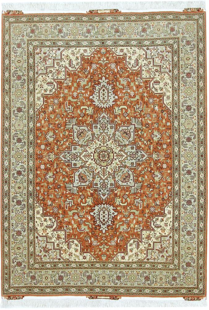 Perzsa szőnyeg Tabriz 6'9"x4'11" 6'9"x4'11", Perzsa szőnyeg Kézzel csomózva