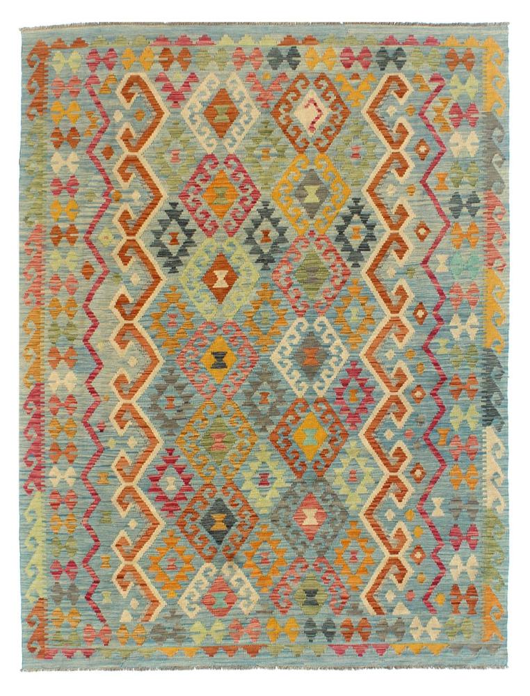Afghan rug Kilim Afghan 9'7"x6'6" 9'7"x6'6", Persian Rug Woven by hand