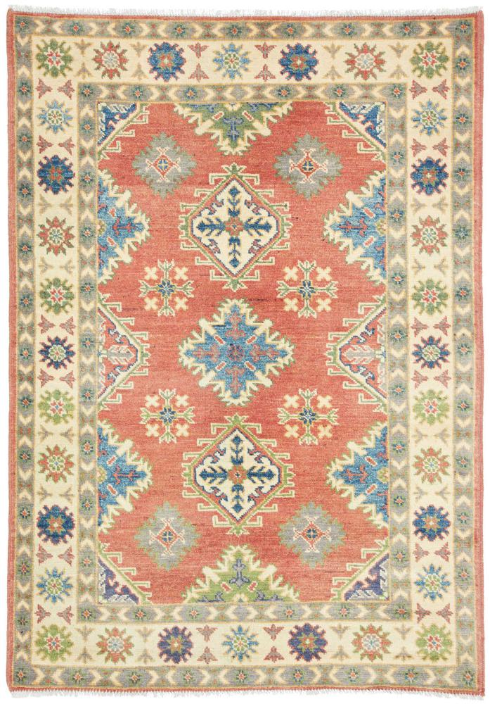 Afghan rug Kazak 146x106 146x106, Persian Rug Knotted by hand