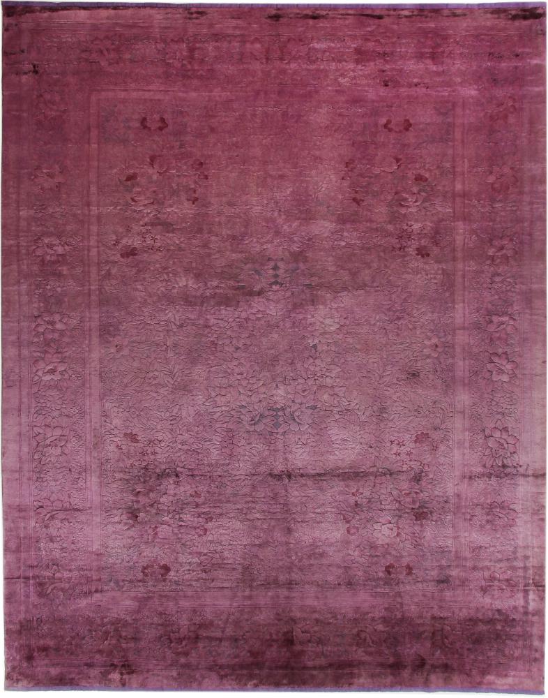 Tapis chinois Chinois Soie Colored 305x242 305x242, Tapis persan Noué à la main