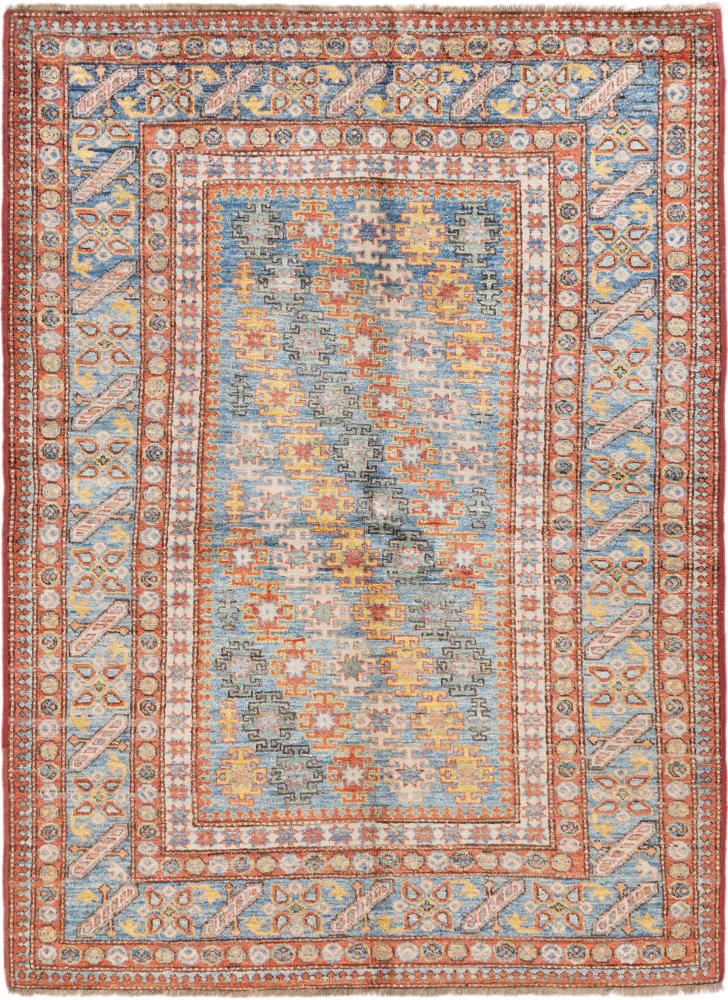 Russian rug Kazak Old 220x158 220x158, Persian Rug Knotted by hand