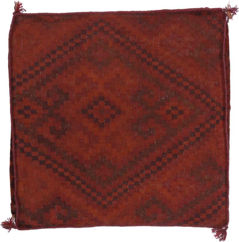 Afghan rug Kilim Afghan Cushion Cover 80x80 80x80, Persian Rug Knotted by hand
