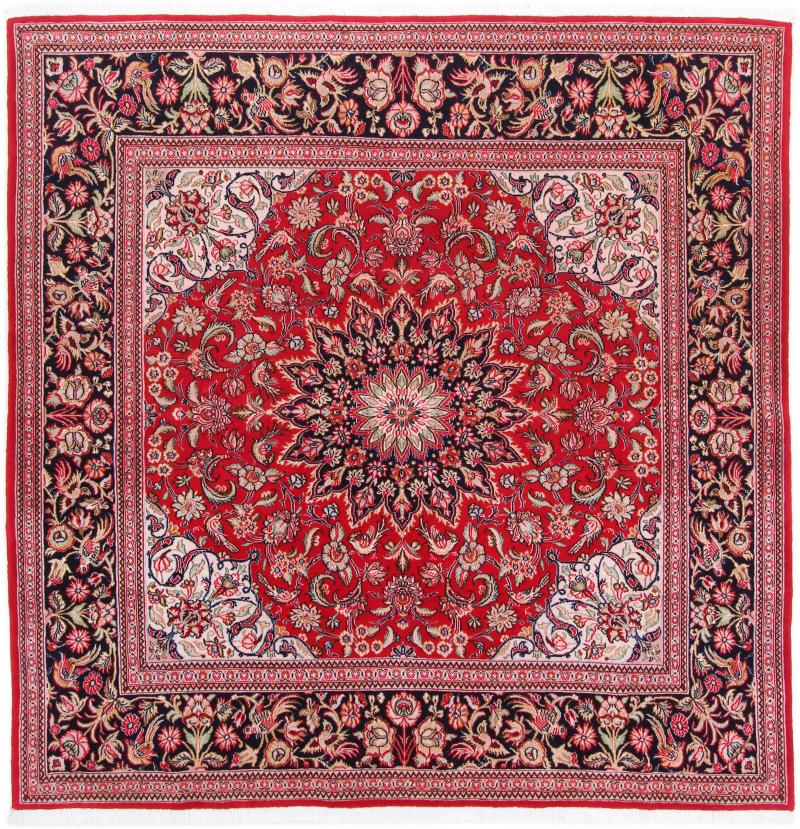 Persian Rug Qum 198x196 198x196, Persian Rug Knotted by hand