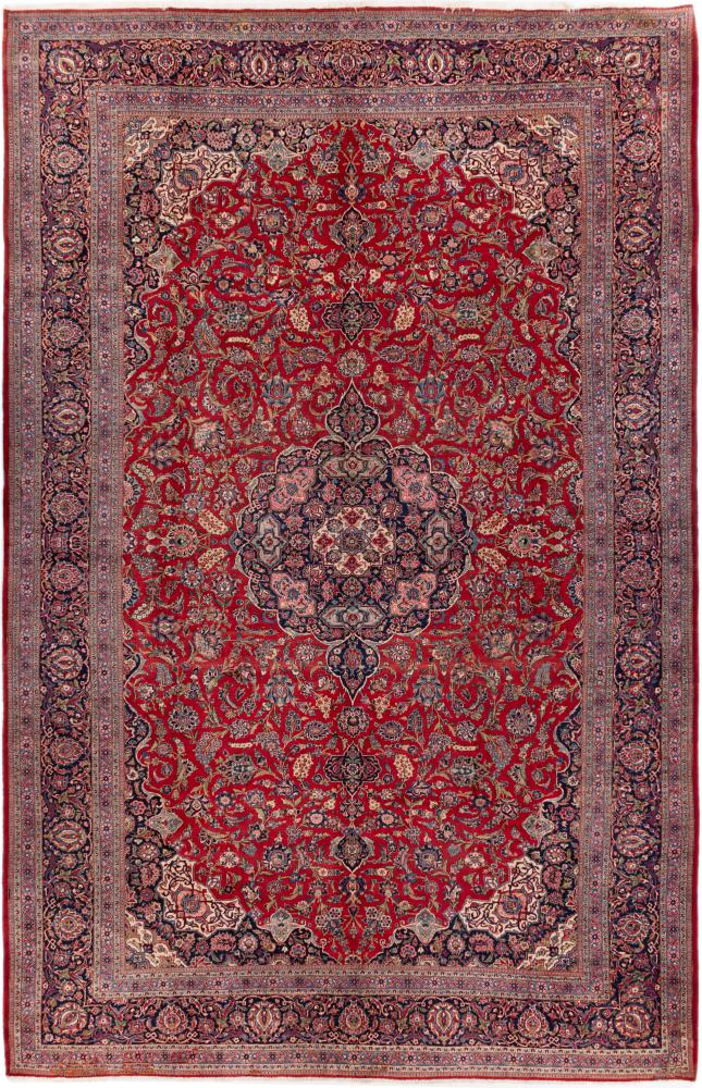 Persisk teppe Keshan Gammel 510x335 510x335, Persisk teppe Knyttet for hånd