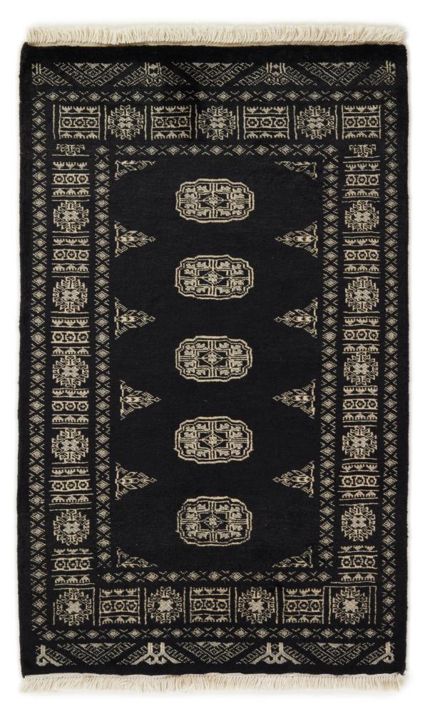 Pakistanischer Teppich Pakistan Buchara 2ply 127x77 127x77, Perserteppich Handgeknüpft