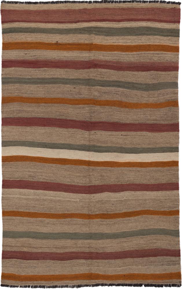 Tapete persa Kilim Fars Antigo 265x164 265x164, Tapete persa Tecido à mão