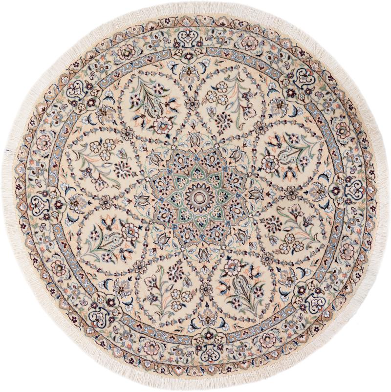 Persian Rug Nain 9La 155x155 155x155, Persian Rug Knotted by hand