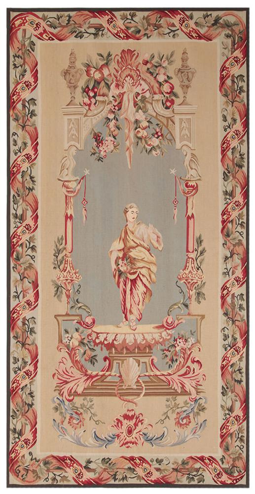 Kinesisk tæppe Tapisserie 184x91 184x91, Persisk tæppe Knyttet i hånden