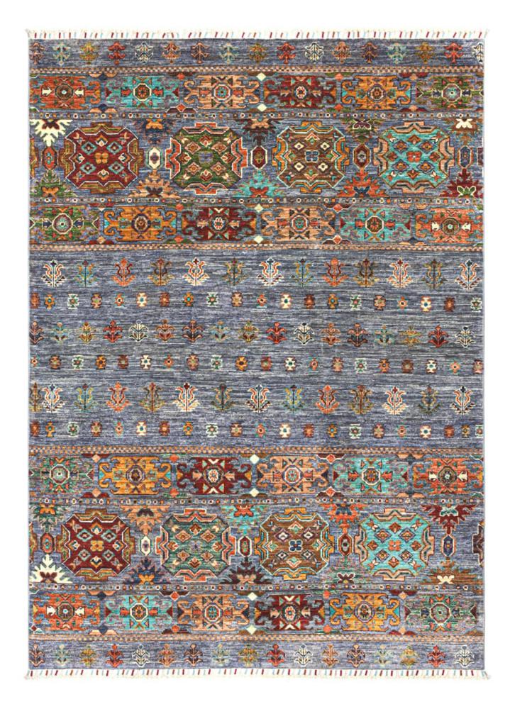 Afghan rug Arijana Shaal 213x150 213x150, Persian Rug Knotted by hand