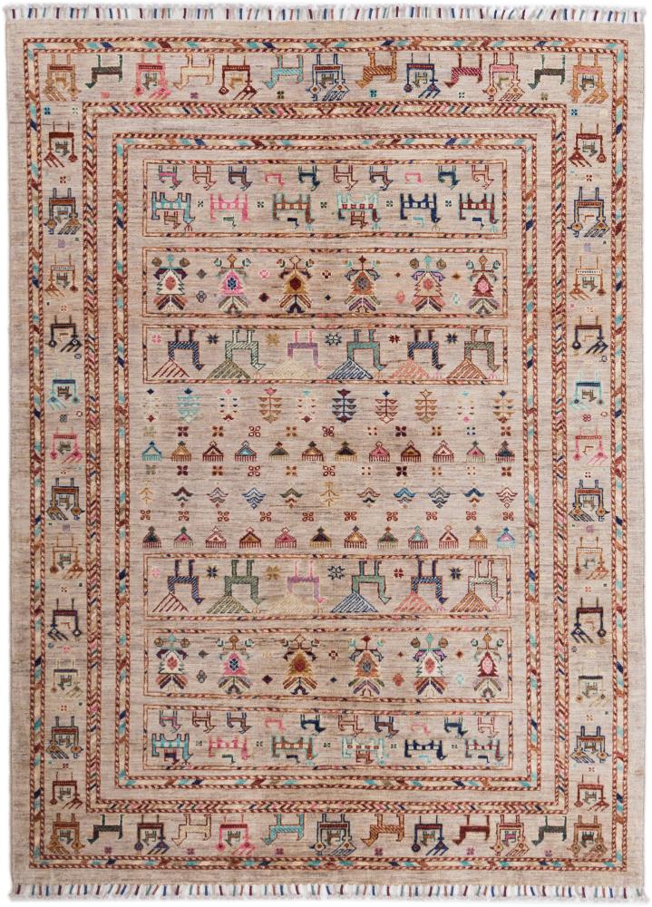 Afghan rug Arijana Klasssik 207x152 207x152, Persian Rug Knotted by hand