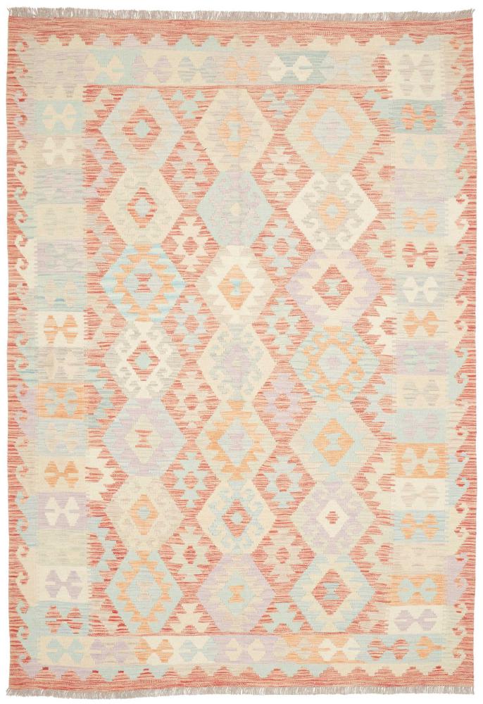 Tapis afghan Kilim Afghan 243x169 243x169, Tapis persan Tissé à la main