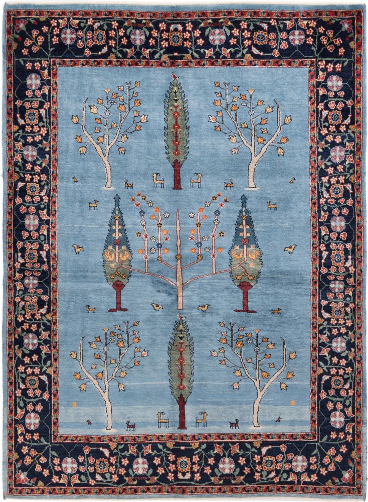 Persisk matta Persisk Gabbeh Loribaft Z 201x148 201x148, Persisk matta Knuten för hand