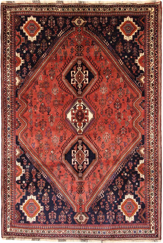 Tapete persa Ghashghai 276x188 276x188, Tapete persa Atado à mão