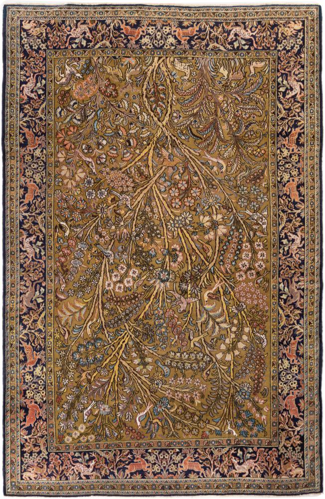 Persisk tæppe Ghom 295x185 295x185, Persisk tæppe Knyttet i hånden