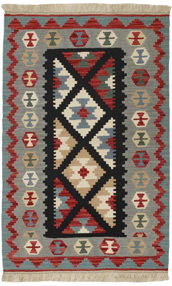 Tapete persa Kilim Fars 156x103 156x103, Tapete persa Tecido à mão