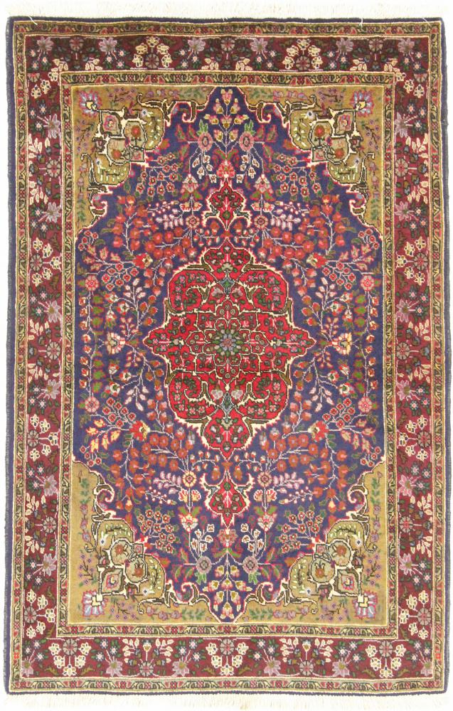 Tapete persa Tabriz 40Raj 156x99 156x99, Tapete persa Atado à mão