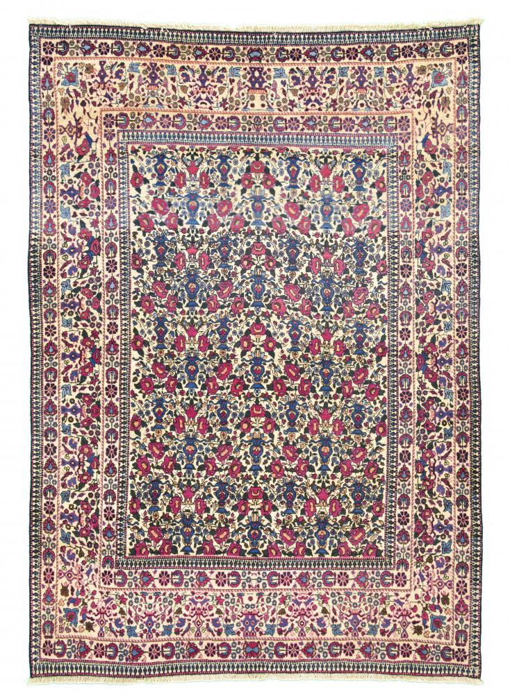 Tappeto persiano Afshar Antico 221x154 221x154, Tappeto persiano Annodato a mano