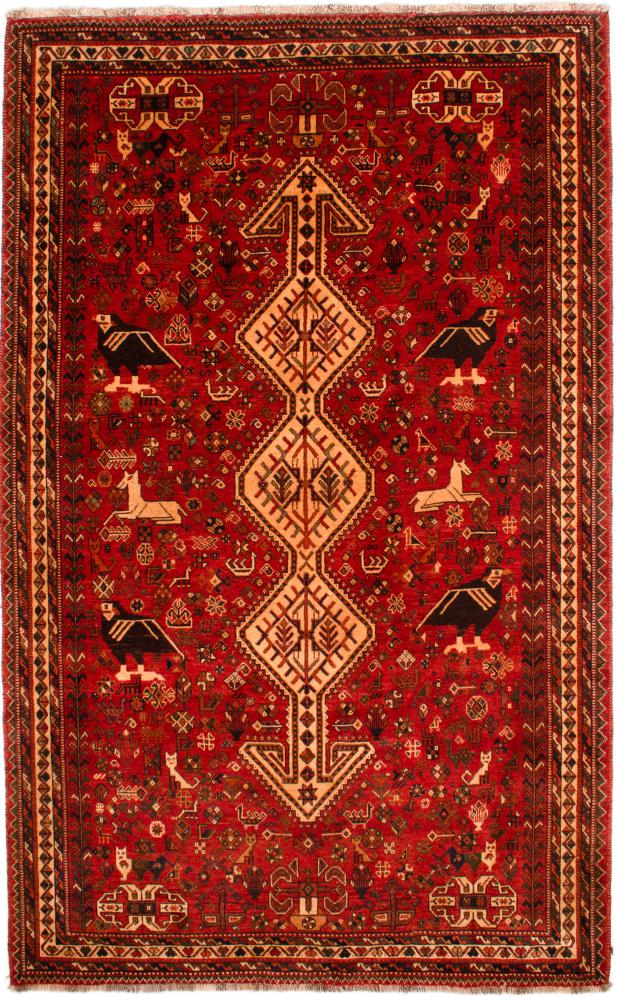 Persian Rug Shiraz 297x177 297x177, Persian Rug Knotted by hand