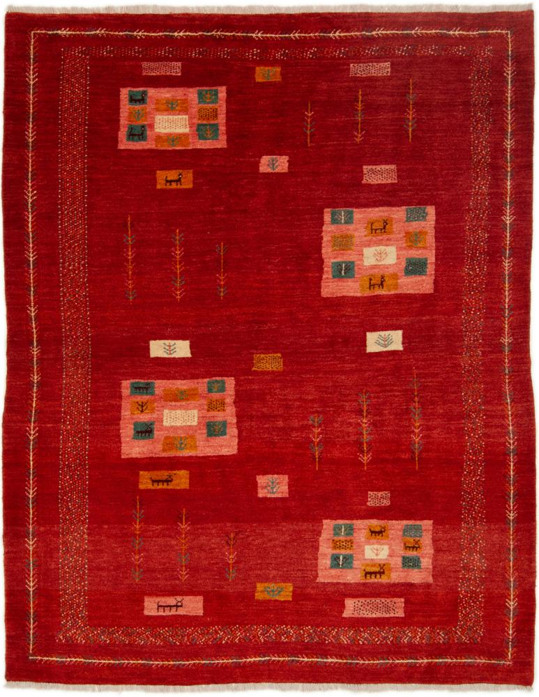 Alfombra persa Persia Gabbeh Loribaft 231x179 231x179, Alfombra persa Anudado a mano