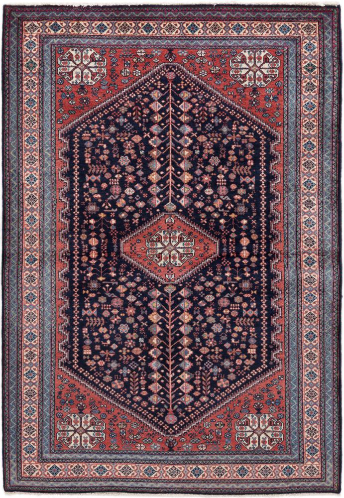 Tapis persan Abadeh 156x108 156x108, Tapis persan Noué à la main