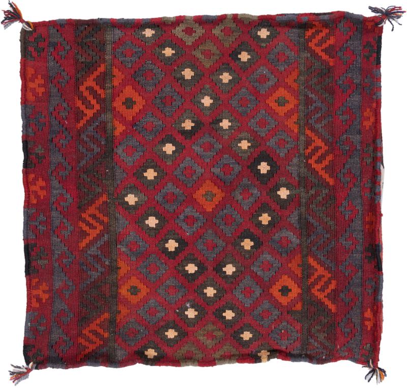 Afghansk teppe Kelim Afghan Putevar 60x60 60x60, Persisk teppe Knyttet for hånd