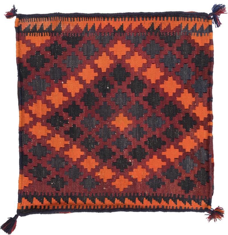 Afghansk teppe Kelim Afghan Putevar 60x60 60x60, Persisk teppe Knyttet for hånd