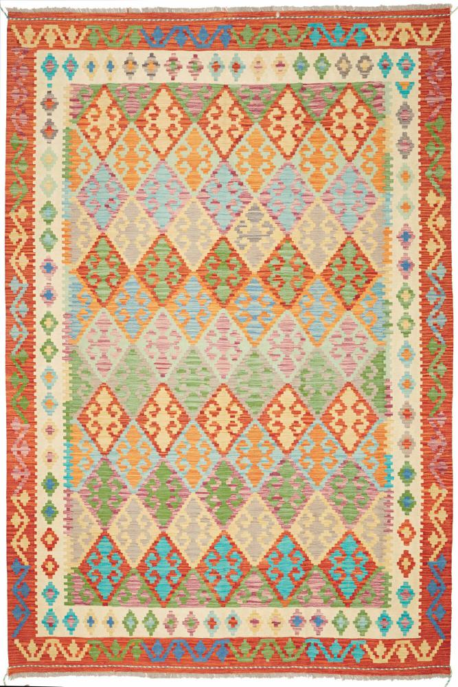 Tapete afegão Kilim Afegão 285x207 285x207, Tapete persa Tecido à mão