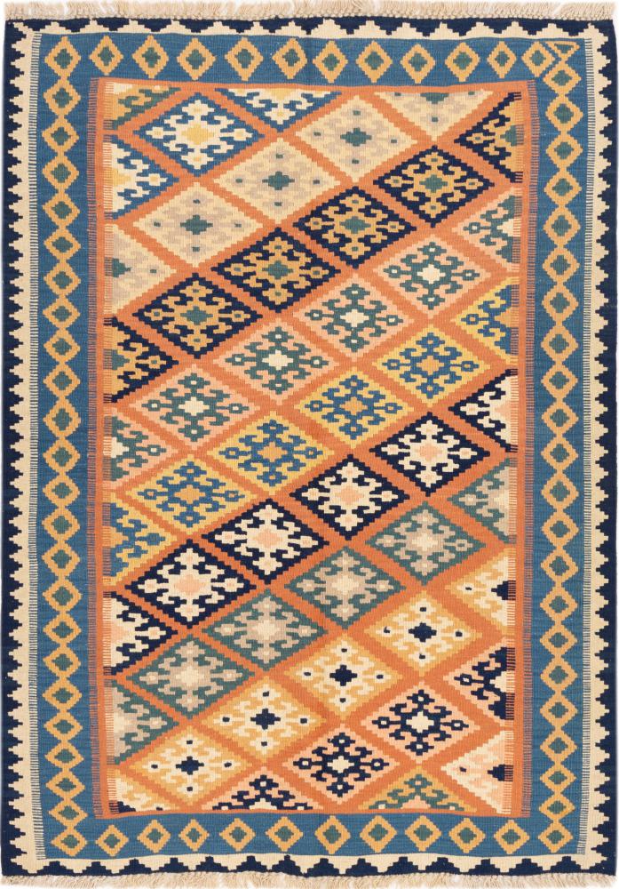 Perserteppich Kelim Fars Ghashghai 194x141 194x141, Perserteppich Handgewebt