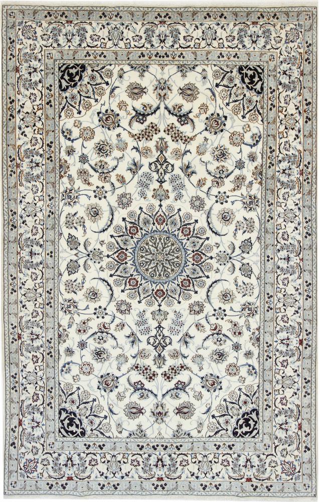 Persisk tæppe Nain 316x200 316x200, Persisk tæppe Knyttet i hånden