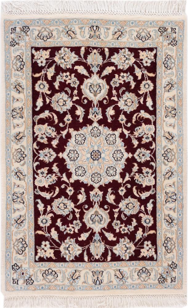 Alfombra persa Nain 9La 92x62 92x62, Alfombra persa Anudado a mano