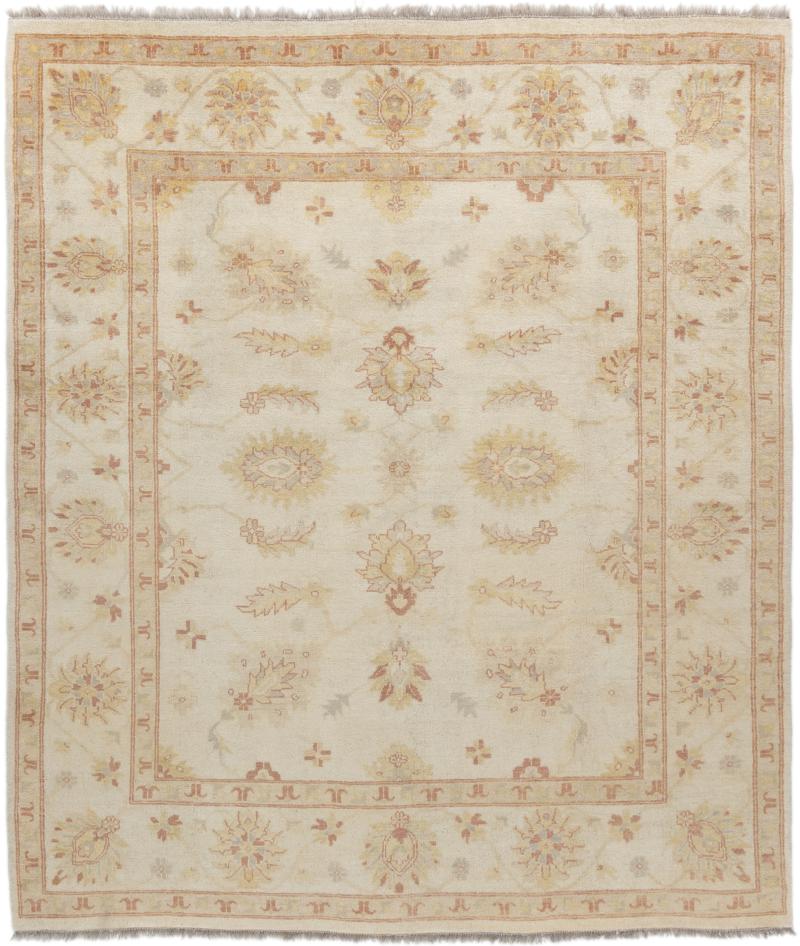 Indo rug Usak 291x254 291x254, Persian Rug Knotted by hand