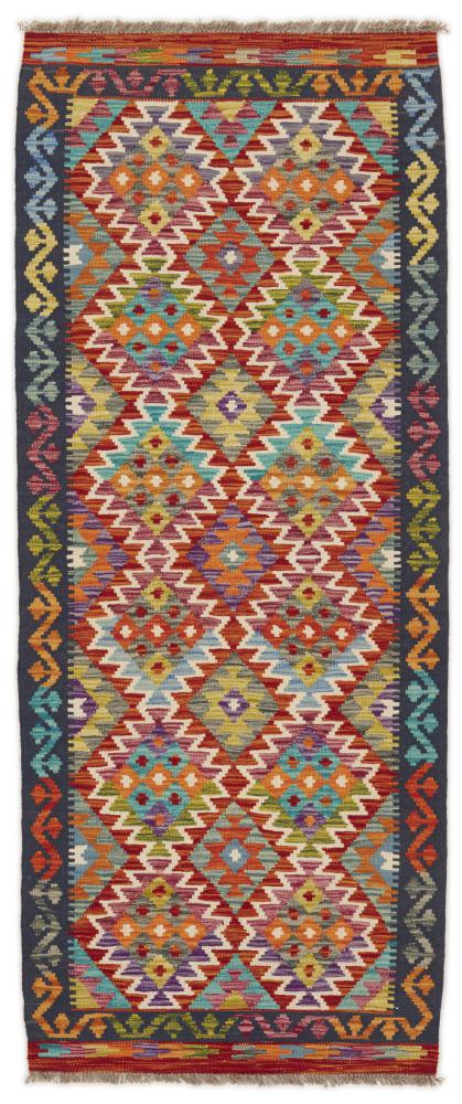 Afghaans tapijt Kilim Afghan 201x83 201x83, Perzisch tapijt Handgeweven