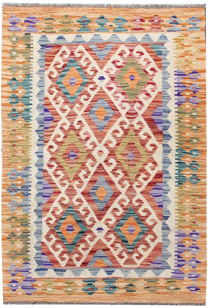 Tapete afegão Kilim Afegão 148x100 148x100, Tapete persa Tecido à mão