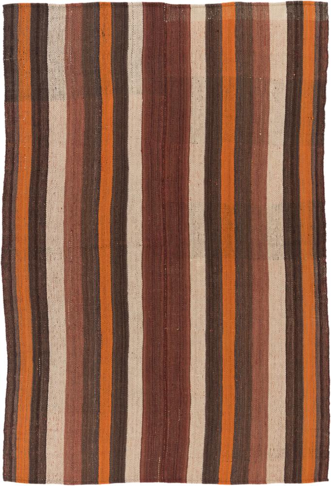 Tapis persan Kilim Fars 220x150 220x150, Tapis persan Tissé à la main
