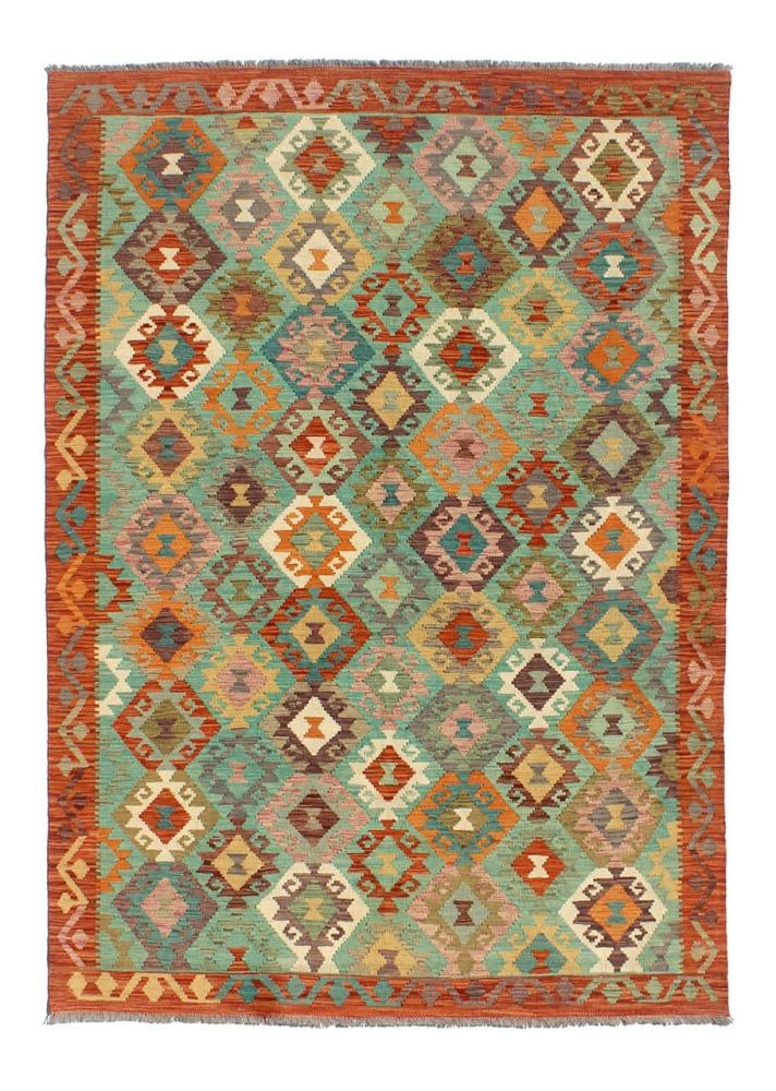 Afghan rug Kilim Afghan 241x167 241x167, Persian Rug Woven by hand