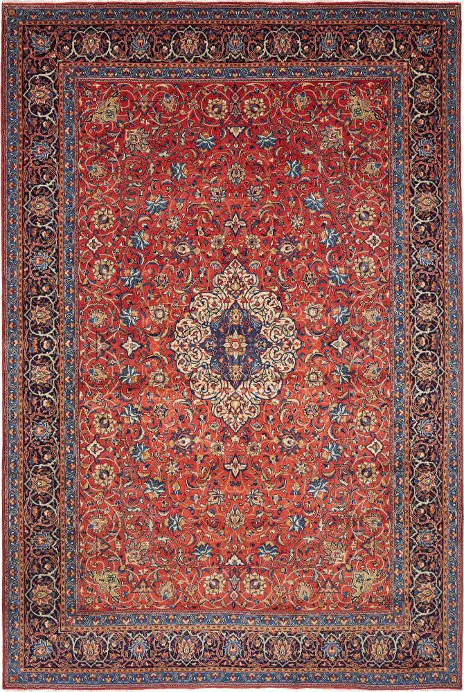 Persian Rug Sarouk 373x247 373x247, Persian Rug Knotted by hand