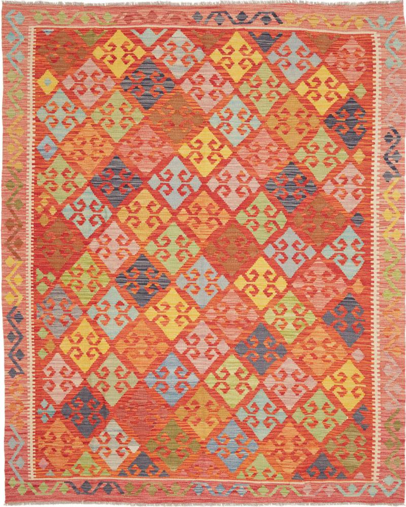 Afghansk teppe Kelim Afghan 234x189 234x189, Persisk teppe Håndvevd