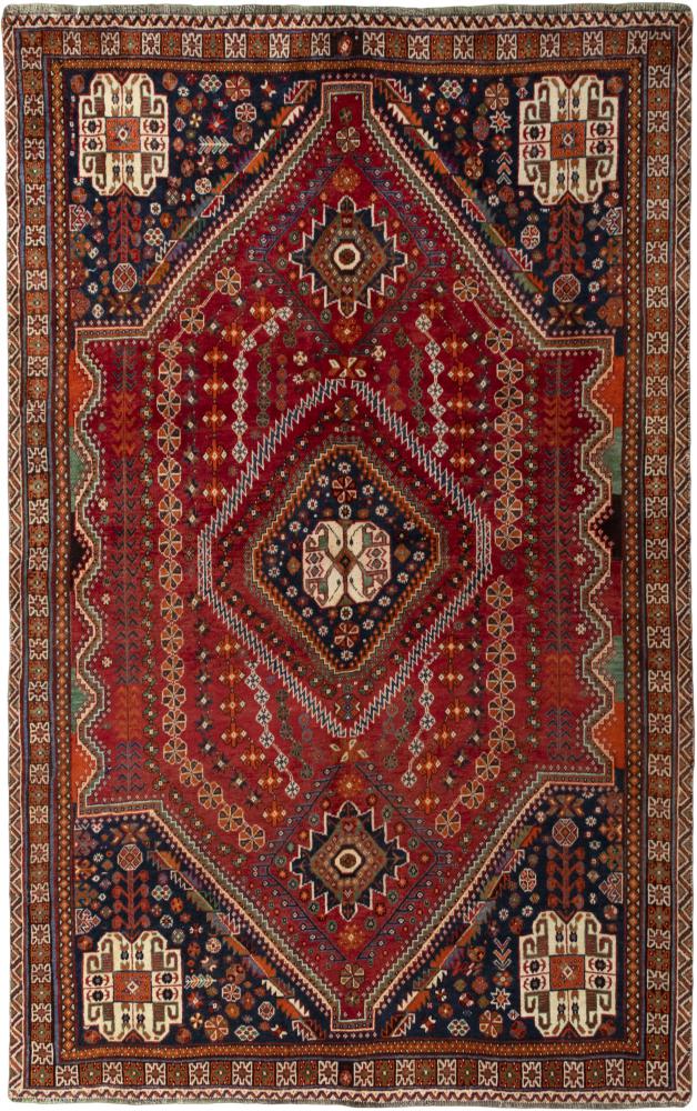 Persian Rug Shiraz 275x173 275x173, Persian Rug Knotted by hand