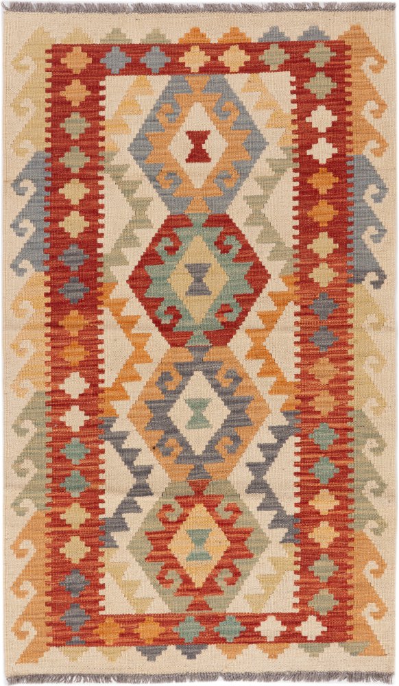 Afgański dywan Kilim Afghan 133x78 133x78, Dywan perski Ręcznie tkany
