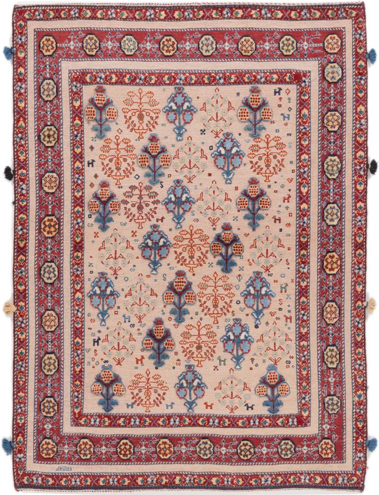 Persisk tæppe Nimbaft Z 132x97 132x97, Persisk tæppe Knyttet i hånden