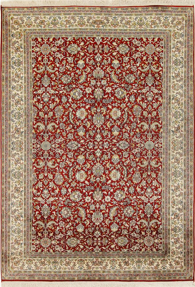 Tapete indiano Kashmir Seda 218x156 218x156, Tapete persa Atado à mão