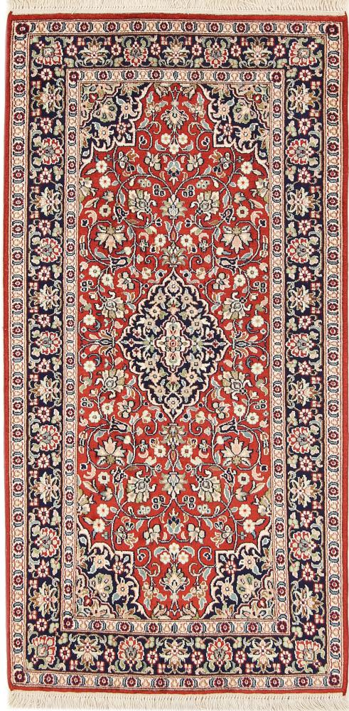 Tappeto indiano Cachemire di Seta 126x65 126x65, Tappeto persiano Annodato a mano