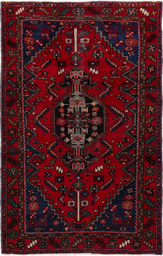 Persian Rug Hamadan Old 200x128 200x128, Persian Rug Knotted by hand