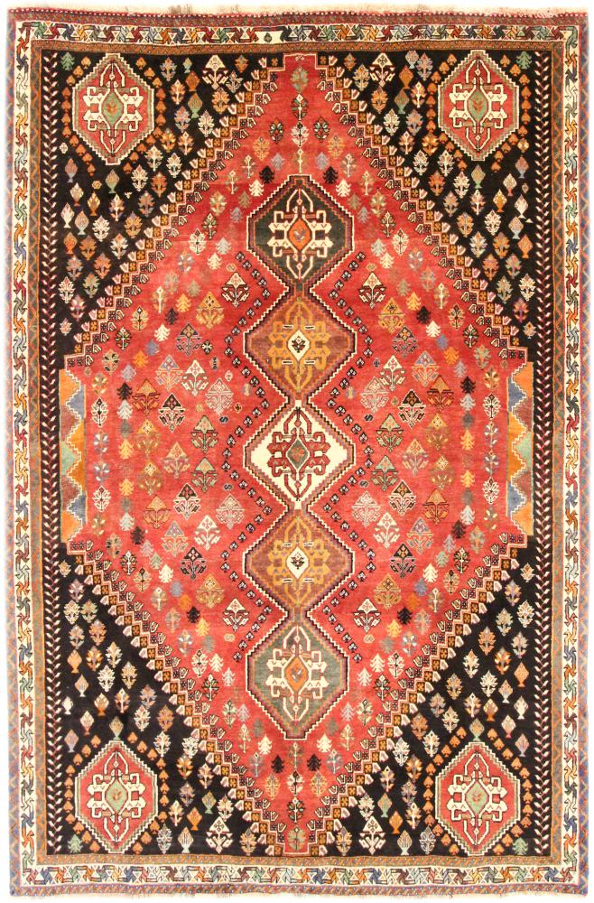 Tapete persa Ghashghai 296x196 296x196, Tapete persa Atado à mão