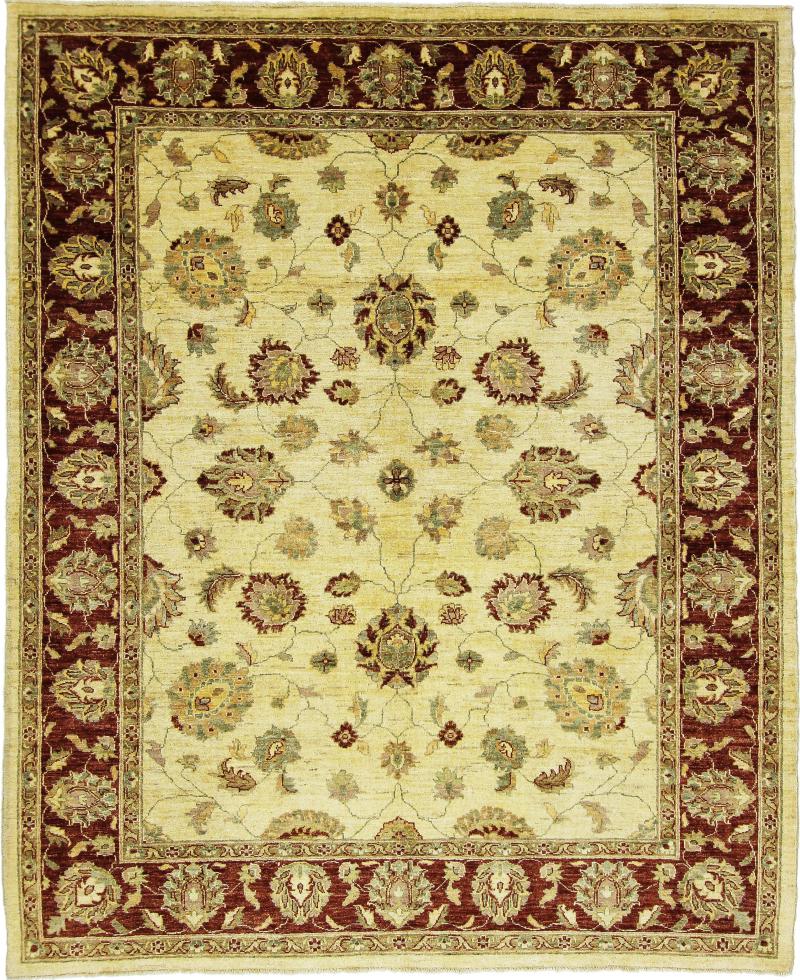 Afghaans tapijt Ziegler Farahan 226x185 226x185, Perzisch tapijt Handgeknoopte